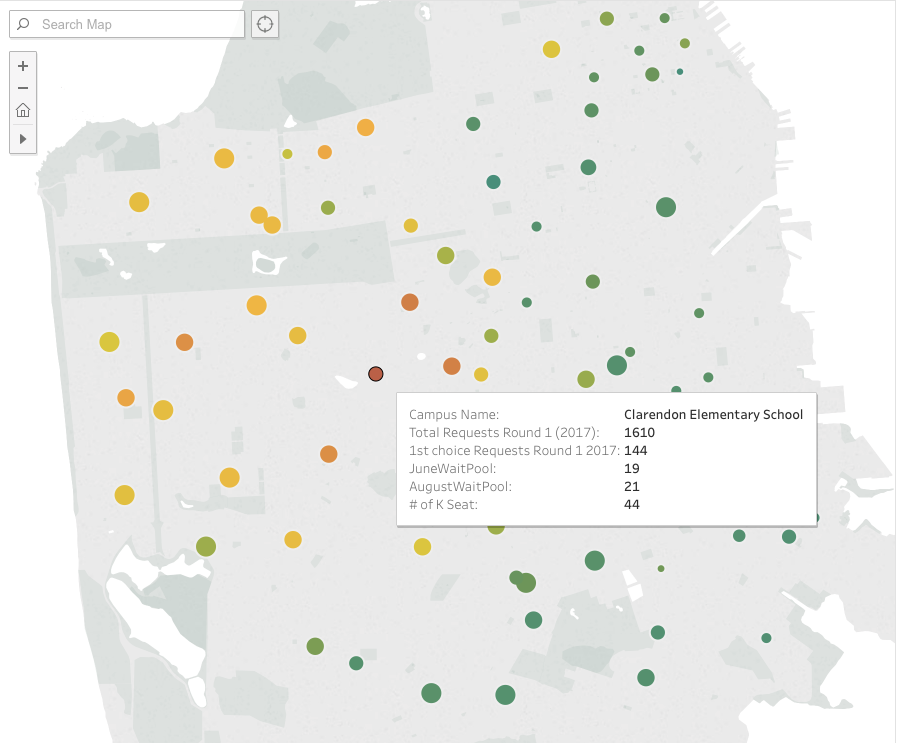 Visualizing the SFUSD Elementary School Lottery